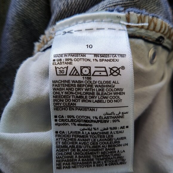 Old Navy Higher High Waisted Flare Jeans Womens Size 10 - 29.5" Inseam - Picture 7 of 7